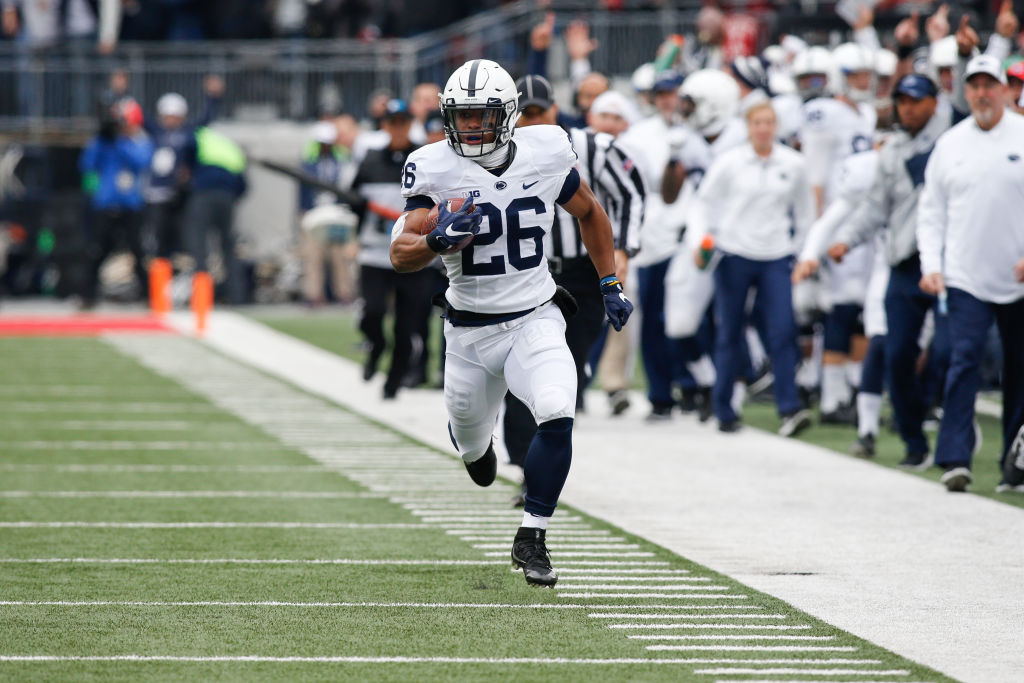 Saquon Barkley Penn State Home Jersey, 54% OFF