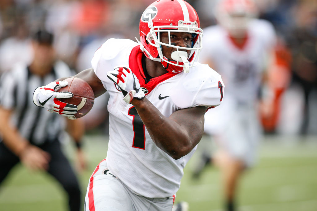 Watch: Bulldogs' Sony Michel Shows Off Speed With 74-Yard ...