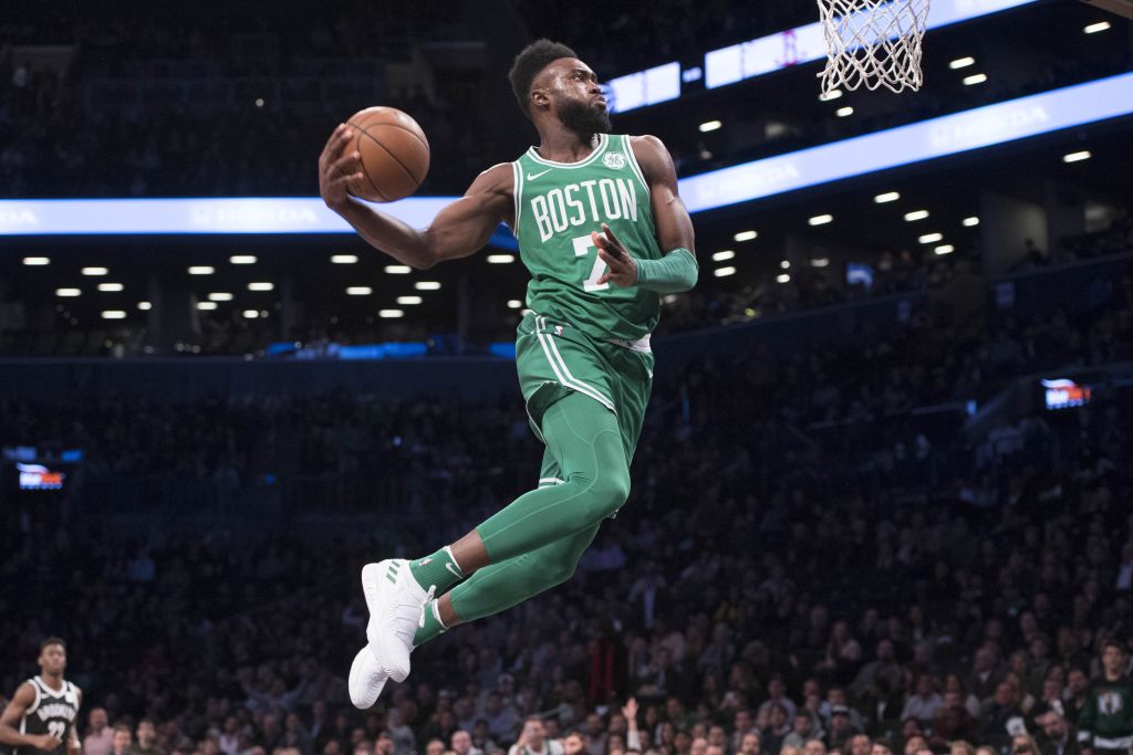 Watch Jaylen Brown Steals Ball From Stephen Curry And Then Throws It